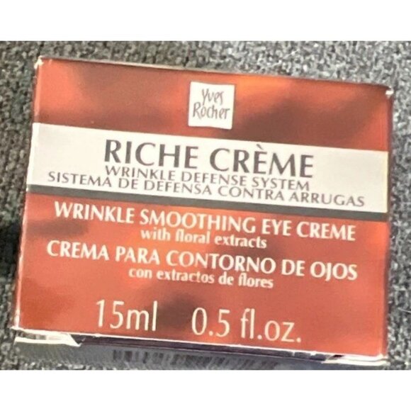 Yves Rocher Riche Crème Wrinkle Smoothing‎ Night Cream Sealed. 0.5 Oz - Picture 1 of 3